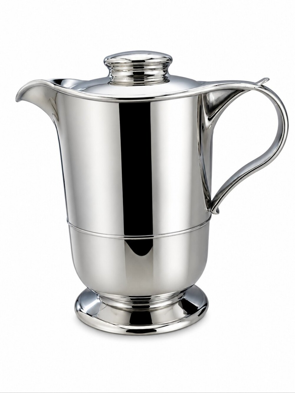 Vintage 24 Oz Thermal Coffee Carafe Insulated Server Chrome Stainless Steel Pitc